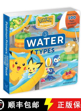 【3-4周达】Pokémon Primers: Water Types Book [9781604382211]