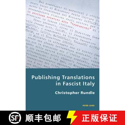 【3-4周达】Publishing Translations in Fascist Italy [9783039118311]