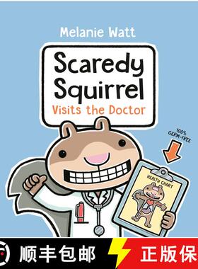 【3-4周达】Scaredy Squirrel Visits the Doctor [9781774888162]