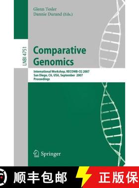 【3-4周达】Comparative Genomics : RECOMB 2007, International Workshop, RECOMB-CG 2007, San Diego, CA,... [9783540749592]