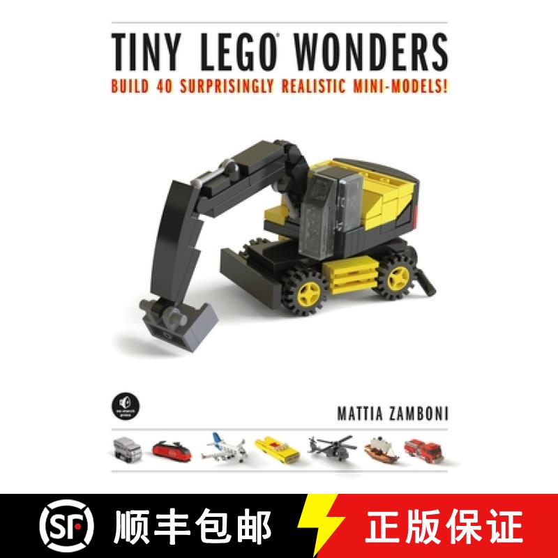 【3-4周达】Tiny Lego Wonders: Build 40 Surprisingly Realistic Mini-Models! [9781593277352]