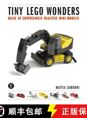 【3-4周达】Tiny Lego Wonders: Build 40 Surprisingly Realistic Mini-Models! [9781593277352]
