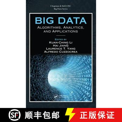 【3-4周达】精装 Big Data : Algorithms, Analytics, and Applications [9781482240559]