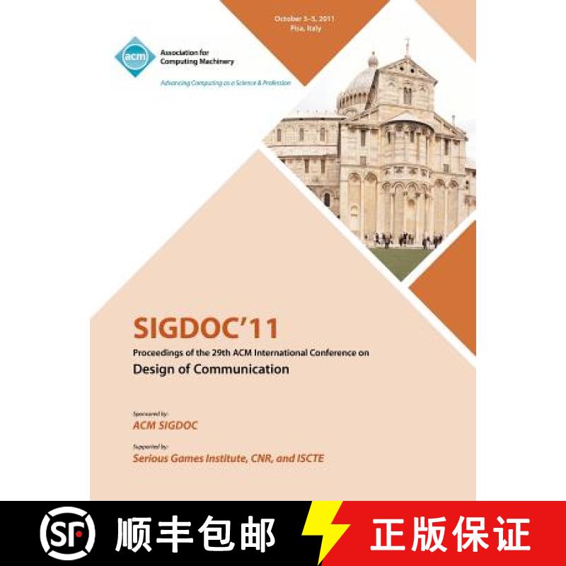 【4周达】SIGDOC 11  Proceeding of the 29th ACM International Conference on Design of Communications [9781450313575]