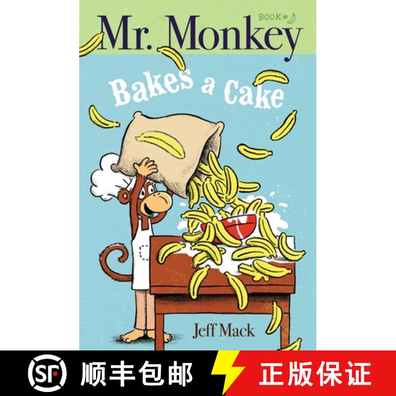 【3-4周达】Mr. Monkey Bakes a Cake, Volume 1[9781534404311]