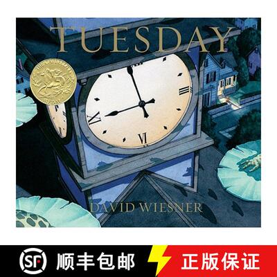 【3-4周达】Tuesday: A Caldecott Award Winner [9780395551134]