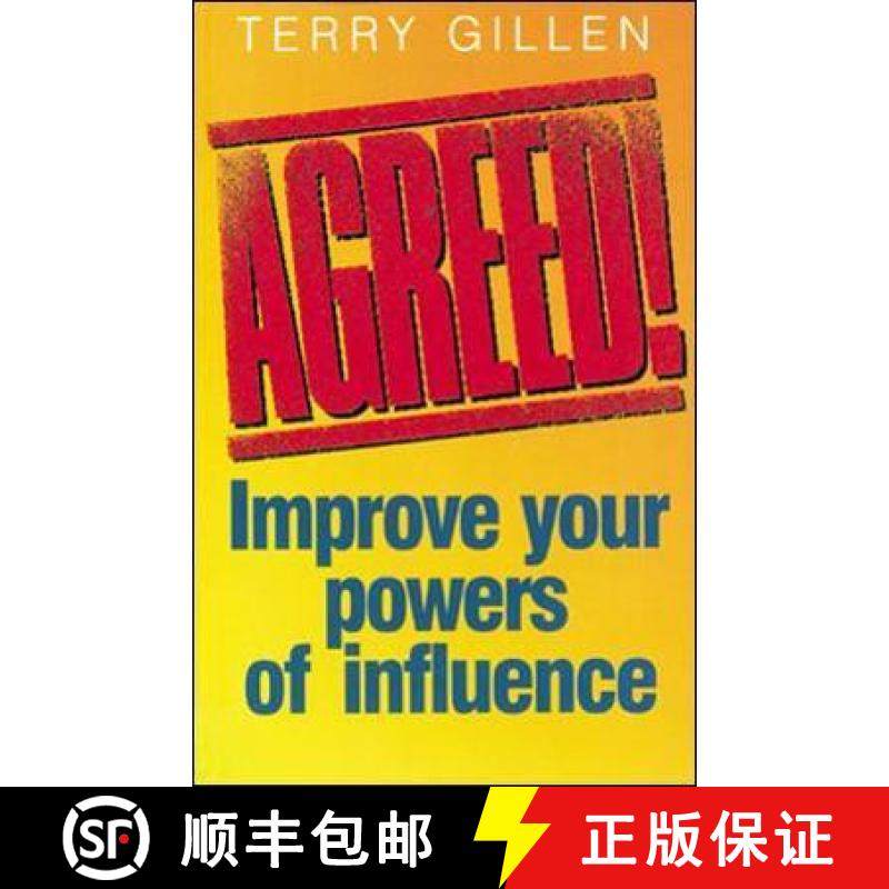 【3-4周达】Agreed! Improve Your Powers of Influence [9780852928011]