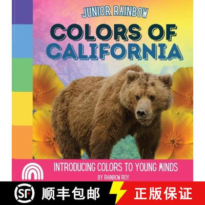 【3-4周达】Junior Rainbow, Colors of California: Introducing Colors to Young Minds [9798869057204]