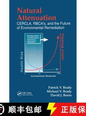 【3-4周达】Natural Attenuation: CERCLA, RBCA's, and the Future of Environmental Remediation [9781566703024]