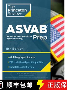 预订 Princeton Review ASVAB Prep, 5th Edition: 4 Practice Tests + Complete Content Review + Strategie... [9780525569244]