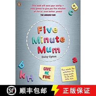 【3-4周达】Five Minute Mum: Give Me Five : Five minute, easy, fun games for busy people to do with li... [9780241443620]