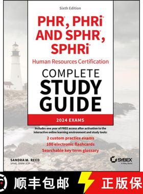 【3-4周达】PHR, PHRi and SPHR, SPHRi Professional in Human Re sources Certification Complete Study Gu... [9781394276493]
