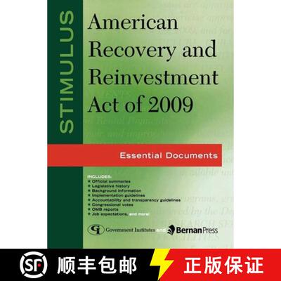 【3-4周达】Stimulus: American Recovery and Reinvestment Act of 2009 : Essential Documents [9781605906638]