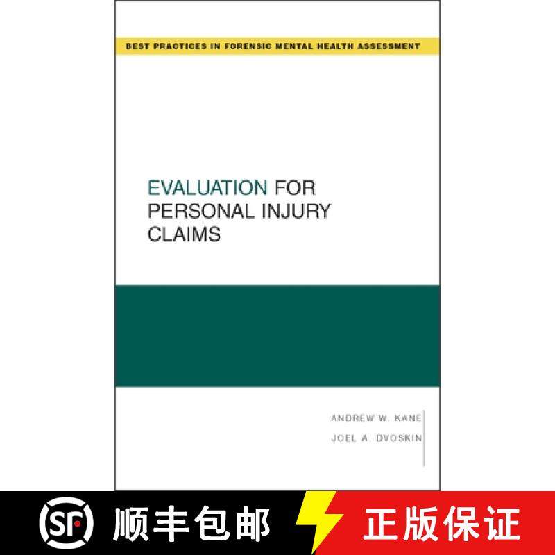 【3-4周达】Evaluation for Personal Injury Claims [9780195326079]