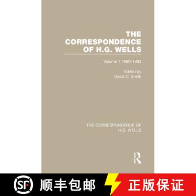 【3-4周达】精装 The Correspondence of H.G. Wells: Volume 1 1880-1903 [9780367765125]