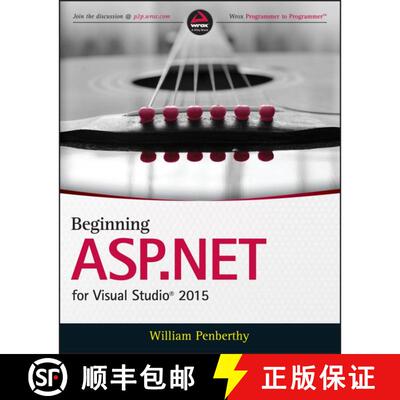 【3-4周达】Beginning Asp.Net For Visual Studio 2015 [Wiley计算机] [9781119077428]