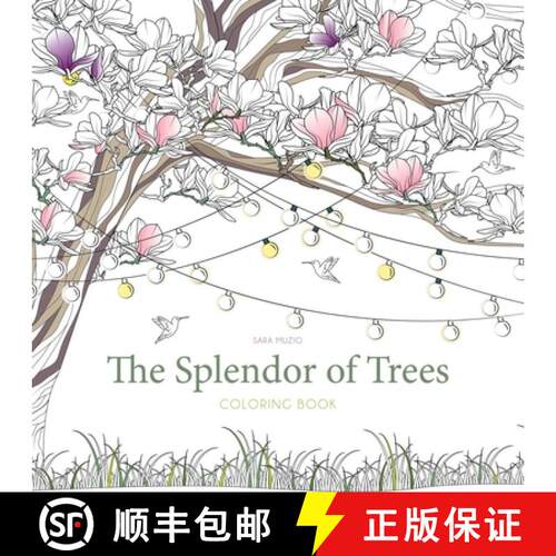 【3-4周达】The Splendor of Trees Coloring Book [9788854419520]