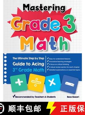 【3-4周达】Mastering Grade 3 Math: The Ultimate Step by Step Guide to Acing 3rd Grade Math [9781637195048]