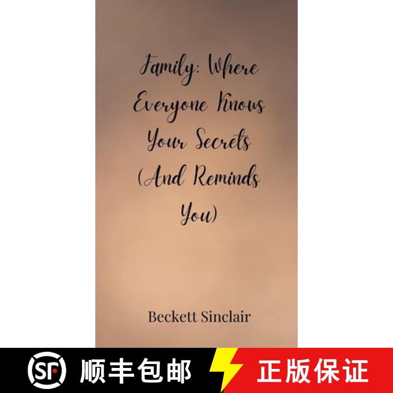 【3-4周达】Family: Where Everyone Knows Your Secrets (And Reminds You) [9783690853163]