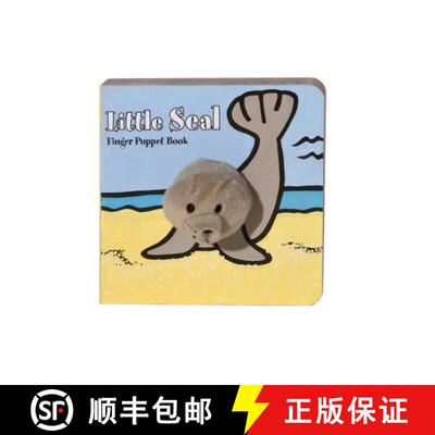【3-4周达】Little Seal: Finger Puppet Book: (Finger Puppet Book for Toddlers and Babies, Baby Books f... [9781452108124]