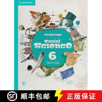 【3-4周达】Cambridge Social Science Level 6 Teacher's Book with Downloadable Audio [9788490369043]