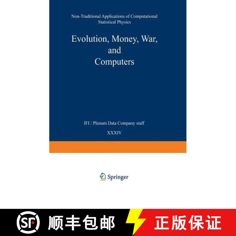 【3-4周达】Evolution, Money, War, and Computers: Non-Traditional Applications of Computational Statis... [9783519002796]