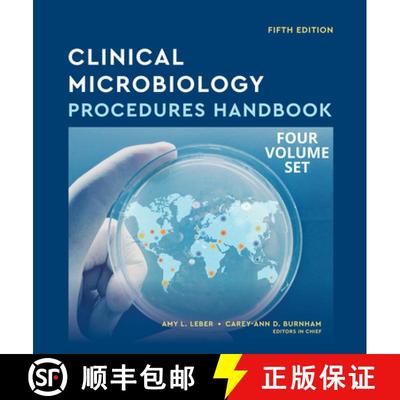 【3-4周达】Clinical Microbiology Procedures Handbook, 5th Edi tion Multi-Volume [9781683673989]
