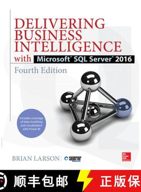 【3-4周达】Delivering Business Intelligence with Microsoft SQL Server 2016, Fourth Edition [9781259641480]
