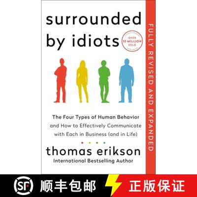 【3-4周达】Surrounded by Idiots Revised & Expanded Edition: The Four Types of Human Behavior and How ... [9781250398949]
