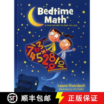 【3-4周达】精装 Bedtime Math: A Fun Excuse to Stay Up Late [9781250035851]