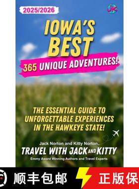 预订 Iowa's Best: 365 Unique Adventures (2025-2026 Edition): 365 Unique Adventures (2025-2026 Edition... [9798330467907]