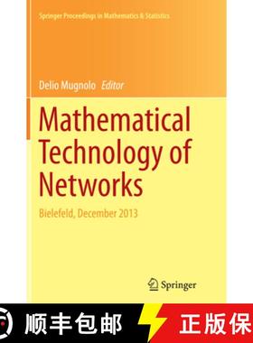 【3-4周达】Mathematical Technology of Networks: Bielefeld, December 2013 [9783319354194]