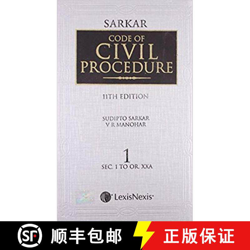 Sarkar On Code Of Civil Procedure 2 Volumes [9788180383953]