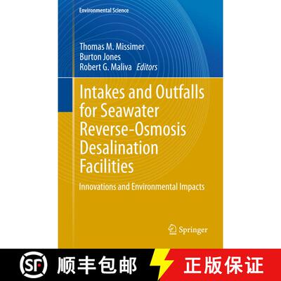 【3-4周达】精装 Intakes and Outfalls for Seawater Reverse-Osmosis Desalination Facilities : Innovatio... [9783319132020]