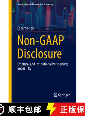【3-4周达】Non-GAAP Disclosure : Empirical and Institutional Perspectives under IFRS [9783032023407]