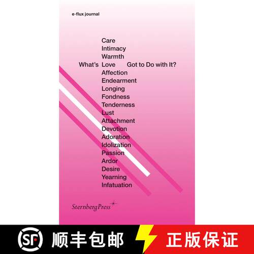 【3-4周达】What's Love (or Care, Intimacy, Warmth, Affection) Got to Do with It? [9783956792670]