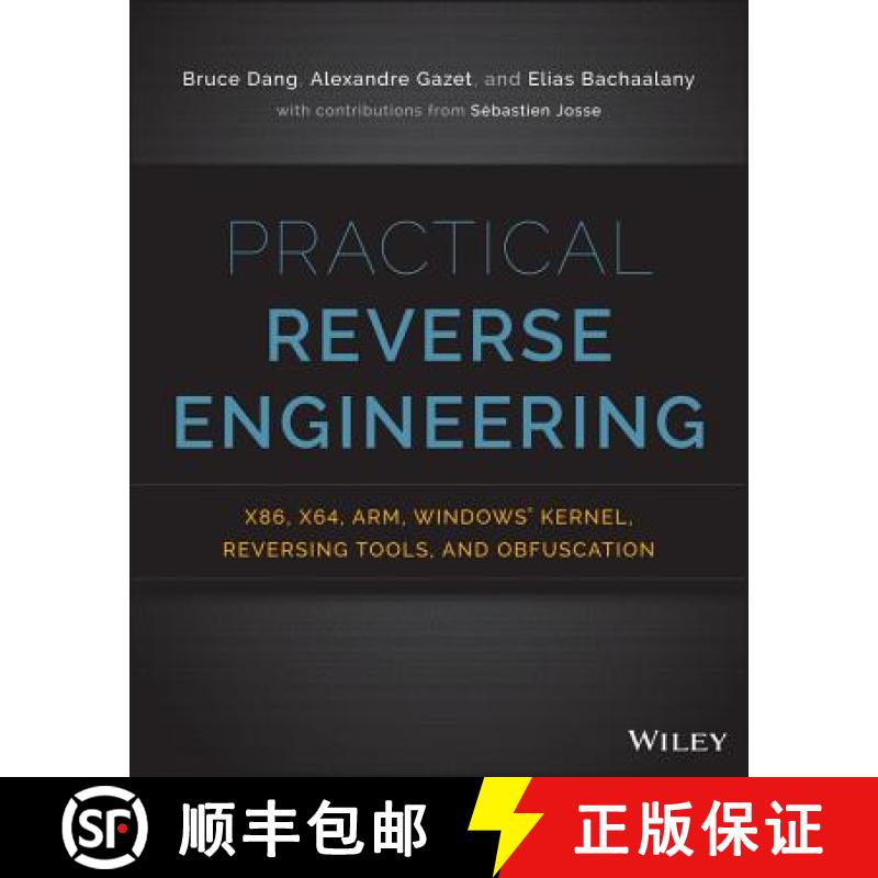 【3-4周达】Practical Reverse Engineering: X86, X64, Arm, Windows Kernel, Reversing Tools, And Obfusca... [9781118787311]