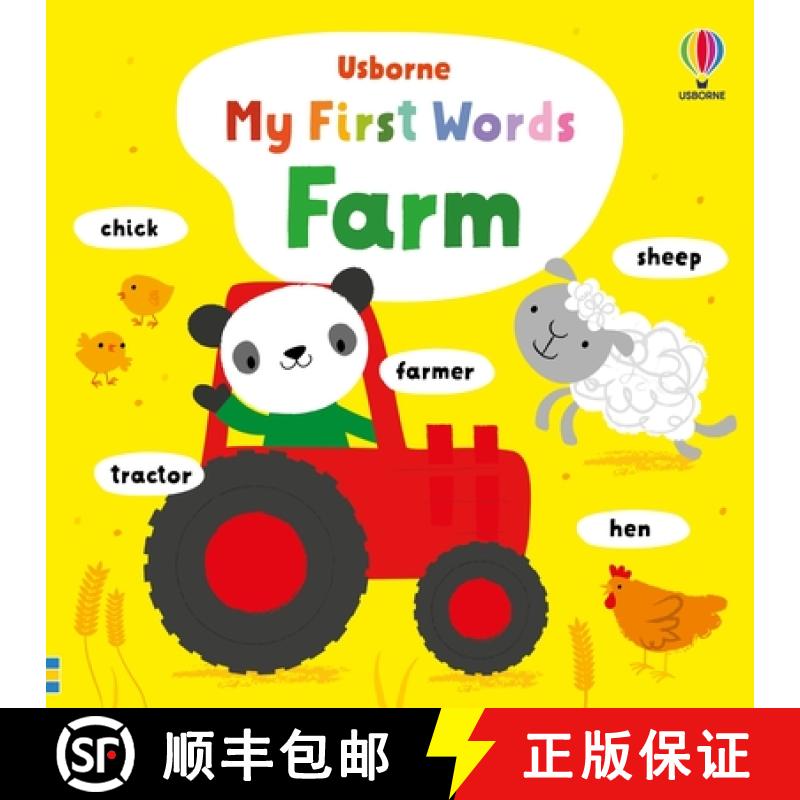 【3-4周达】My First Word Book FARM [9781803705446]图片