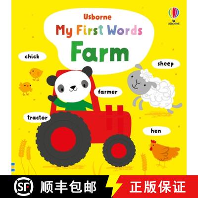 【3-4周达】My First Word Book FARM [9781803705446]