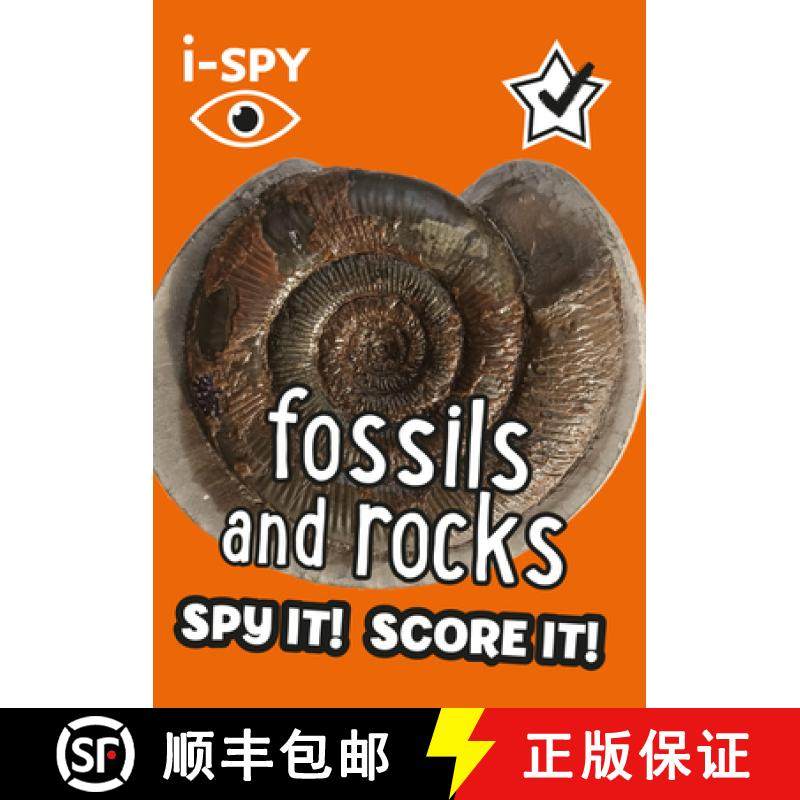 【3-4周达】I-Spy Fossils and Rocks: Spy It! Score It! [9780008562687]