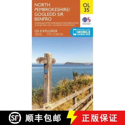 【3-4周达】North Pembrokeshire [9780319263938]