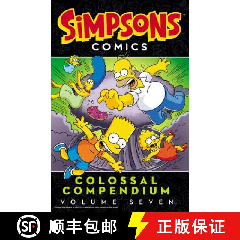 【3-4周达】Simpsons Comics Colossal Compendium: Volume 7 [9780062878809]