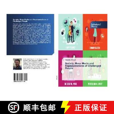 预订 Society, Mass Media and Representations of Challenged People [9783639517118]