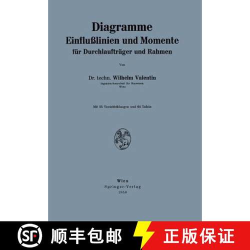 【3-4周达】Diagramme Einflußlinien und Momente für Durchlaufträger und Rahmen : Diagramme [9783211801765]