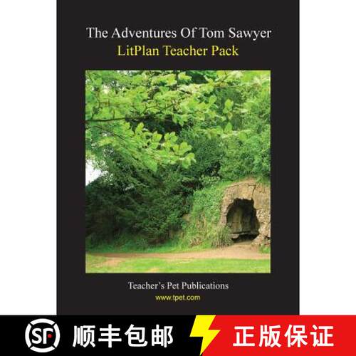 【3-4周达】Litplan Teacher Pack: The Adventures of Tom Sawyer [9781602492622]
