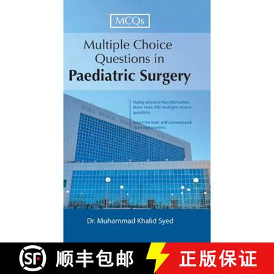 【3-4周达】Multiple Choice Questions in Paediatric Surgery [9781543746600]
