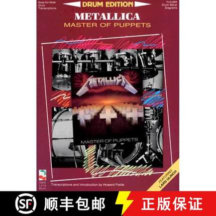 预订 Metallica: Master of Puppets [9780895245625]