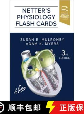 【3-4周达】Netter's Physiology Flash Cards [9780443113444]