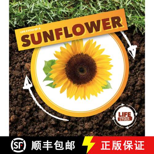 【3-4周达】精装 Life Cycle of a Sunflower [9781839274732]