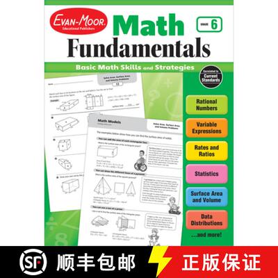 【3-4周达】数学基础理论 六年级 Math Fundamentals, Grade 6 [9781629383323]